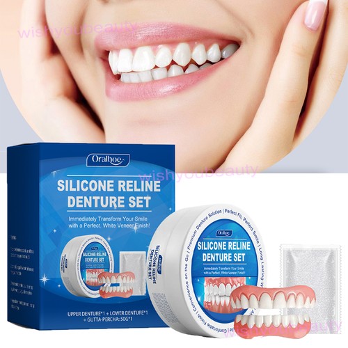Soft denture silicone reline - denture,