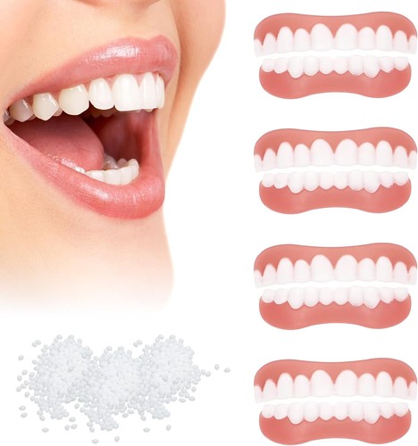 Paar falsche zähne veneers - 4,