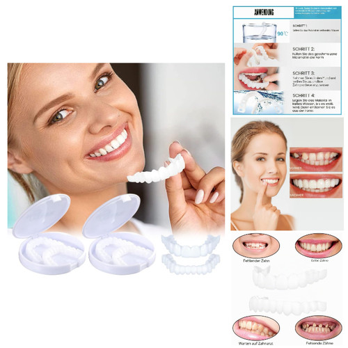 Falsche zähne veneers - zähne,