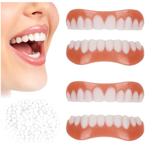 Künstliche zähne veneers - künstliche,